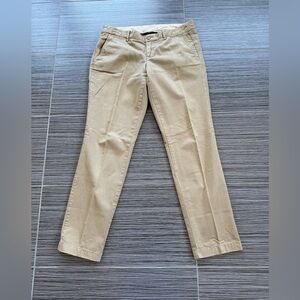 J. Crew  Khaki Waverley Chinos Size 10, 100% cotton